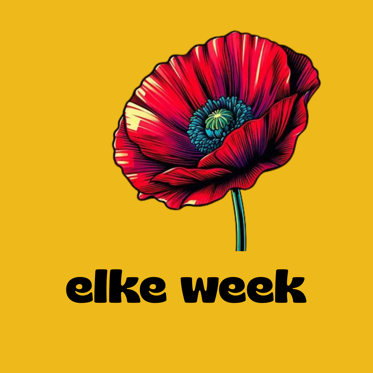 1 x per week bloemen